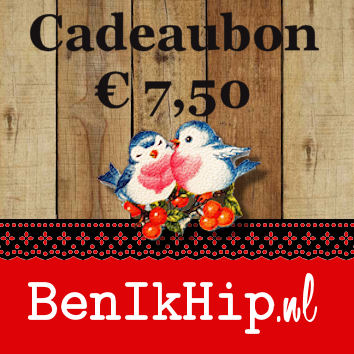 Cadeaubon BenIkHip.nl 7,50 euro